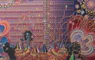 <p>Les Femmes D'Alger #16 60"x168" 2012</p>