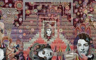 <p>Les Femmes D'Alger #52 72" x 180" 2015</p>